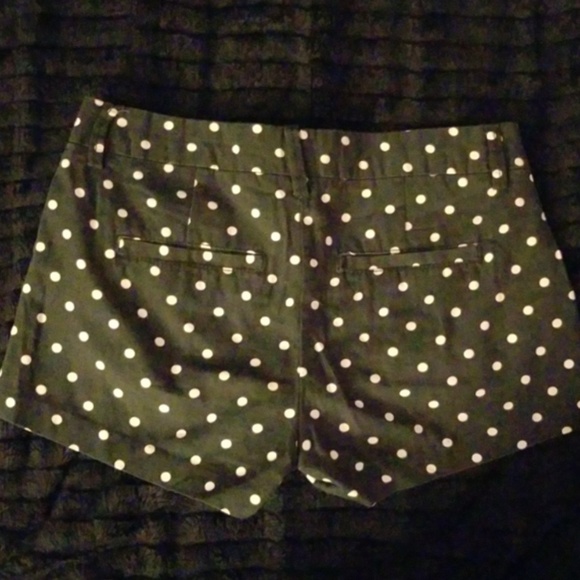 Black Polka Dot Shorts - Picture 3 of 10
